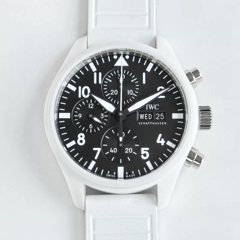 2026 新作 IWC パイロットクロノ サンレイブルー文字盤 コレクション向け高級腕時計IW389410