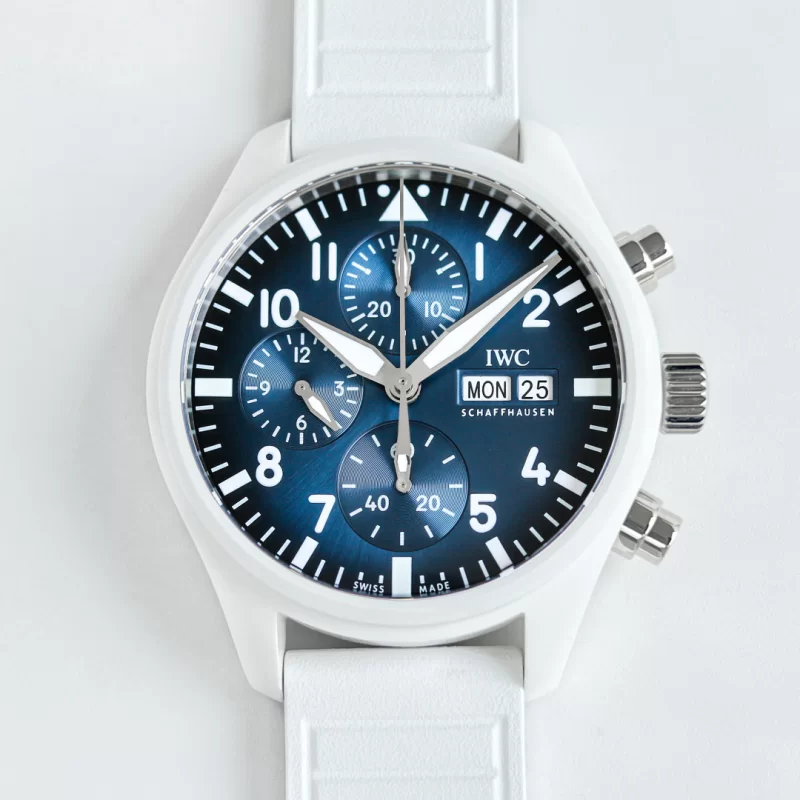 2026 新作 IWC パイロットクロノ サンレイブルー文字盤 コレクション向け高級腕時計IW389410