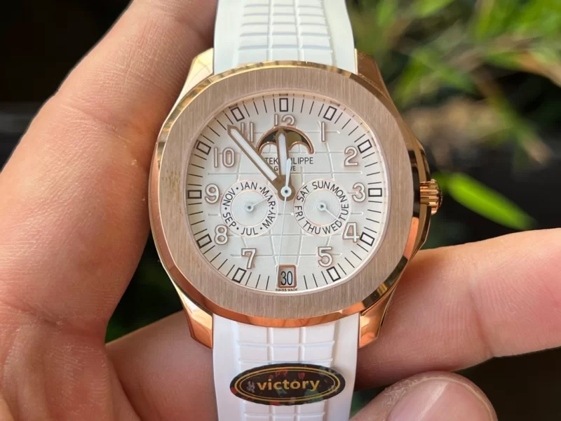 パテックフィリップ 月相時計 Aquanaut 5261R‑001 41mm 18K ローズゴールド