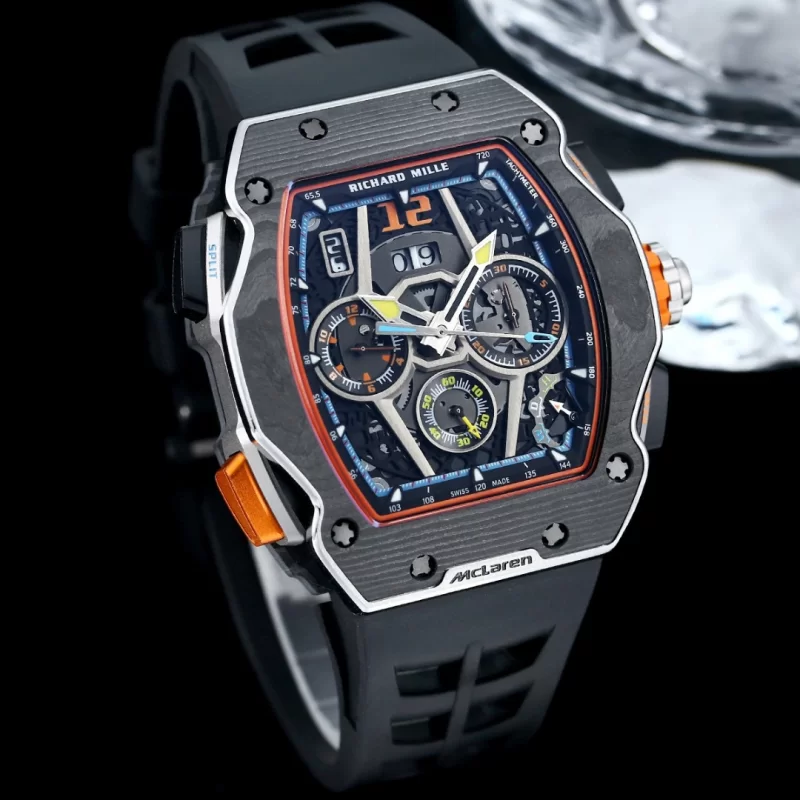 【RICHARD MILLE】リシャール ミルブラックカーボン、ビビッドイエローRM65-01A