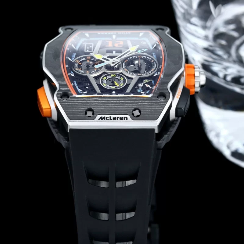 【RICHARD MILLE】リシャール ミルブラックカーボン、ビビッドイエローRM65-01A