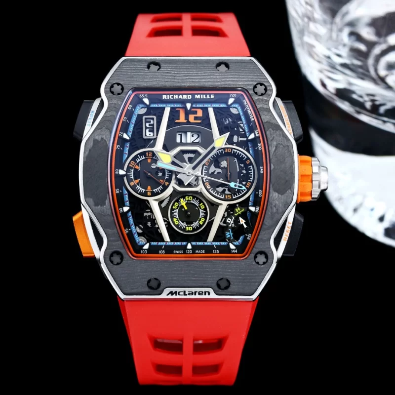 【RICHARD MILLE】リシャール ミルブラックカーボン、ビビッドイエローRM65-01A