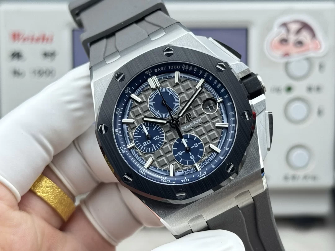 セラミック オーデマピゲ チタンロイヤルオークオフショア7750ムーブメント26420IO.OO.A009CA.01