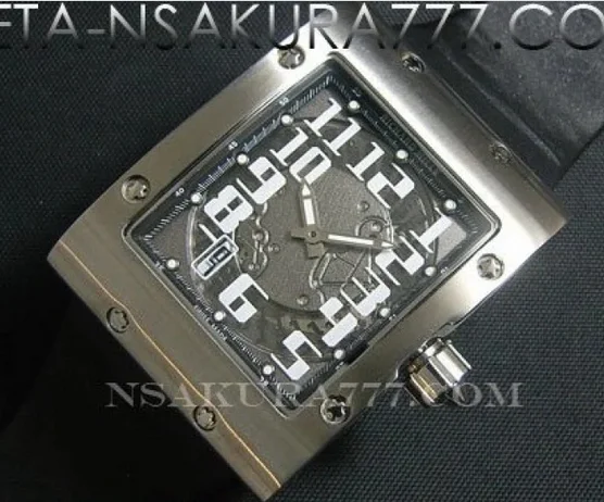 スクエア リシャール・ミル時計コピー フェリペ・マッサ 21600振動新品