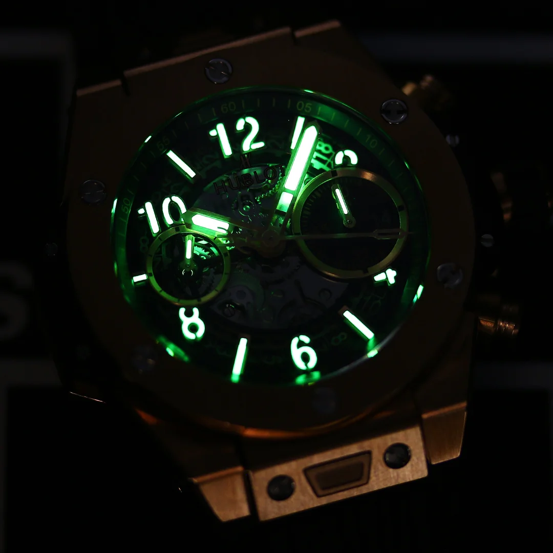 Factory 2026新作 ウブロ ビッグバン ウニコ 42mm 421.OX.5180.RX ブルースケルトン クロノグラフ