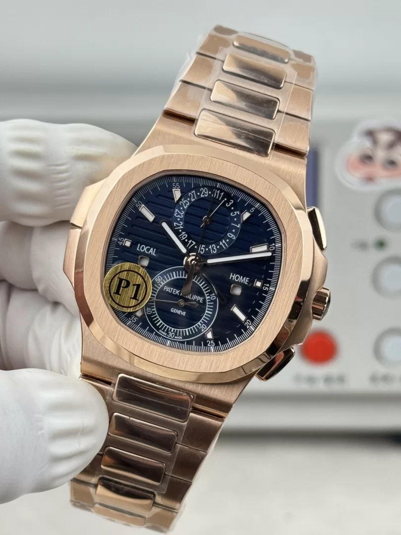 ブランド時計コピーパテック フィリップ ノーチラス デュアルタイム・フライバッククロノグラフ 5990/1R-001