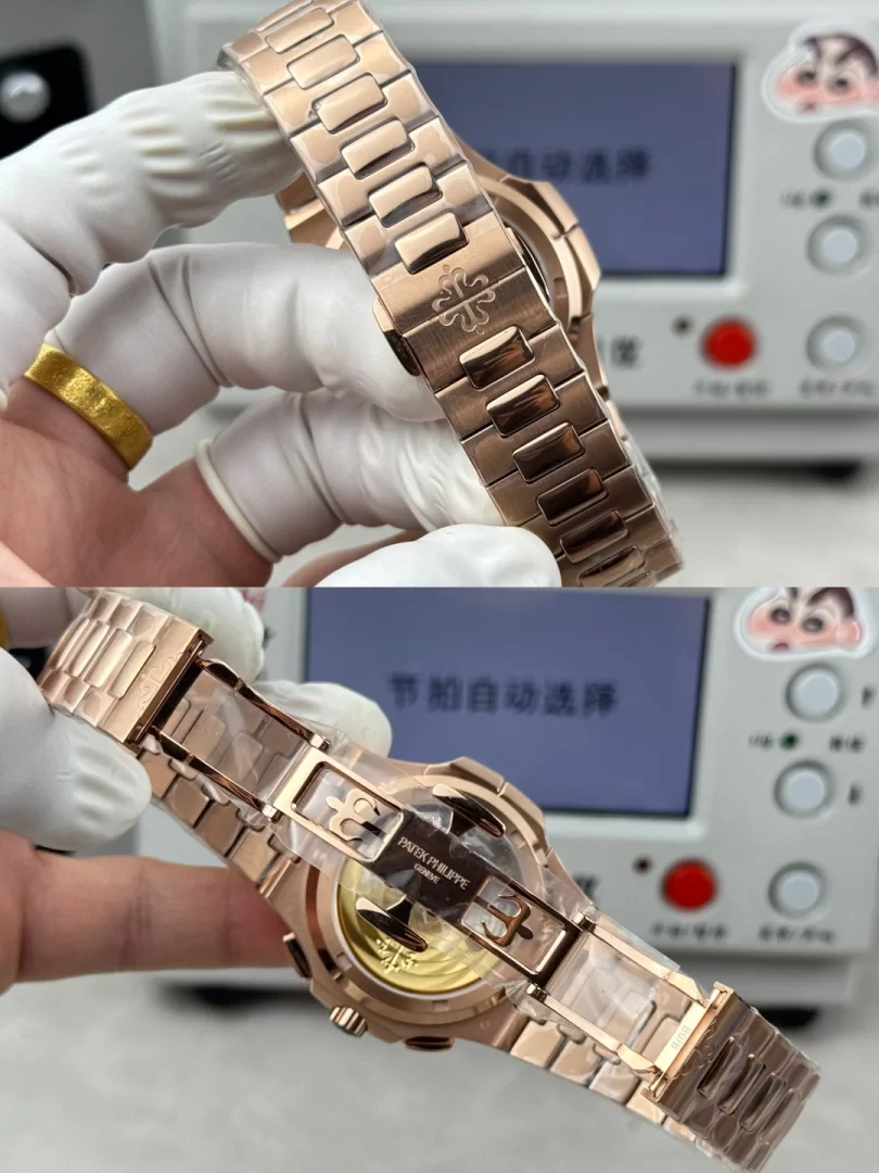 ブランド時計コピーパテック フィリップ ノーチラス デュアルタイム・フライバッククロノグラフ 5990/1R-001