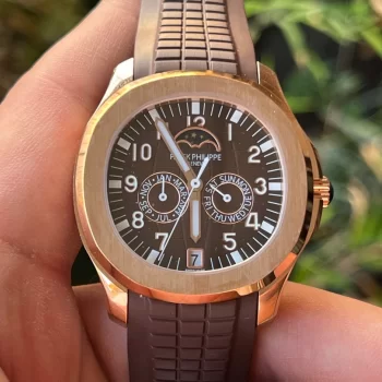 パテックフィリップ 月相時計 Aquanaut 5261R‑001 41mm 18K ローズゴールド