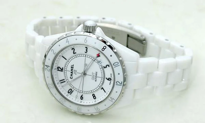 偽物CHANELシャネル時計 スーパーコピーJ12 ホワイトセラミック 42 GMT H2126