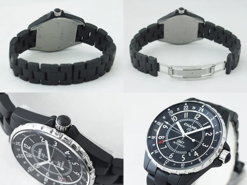 シャネル CHANEL時計 J12 41mm　GMT　マットブラックセラミック ブラック H3101 スーパーコピー