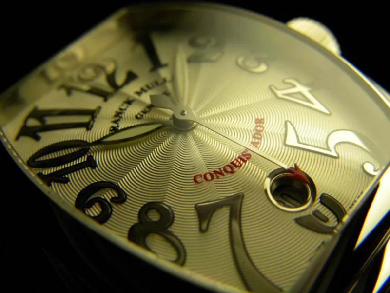 FRANCK MULLER フランクミュラー 時計 偽物 征服者「第3の典型的な白いダイヤル 8002SC スーパーコピー