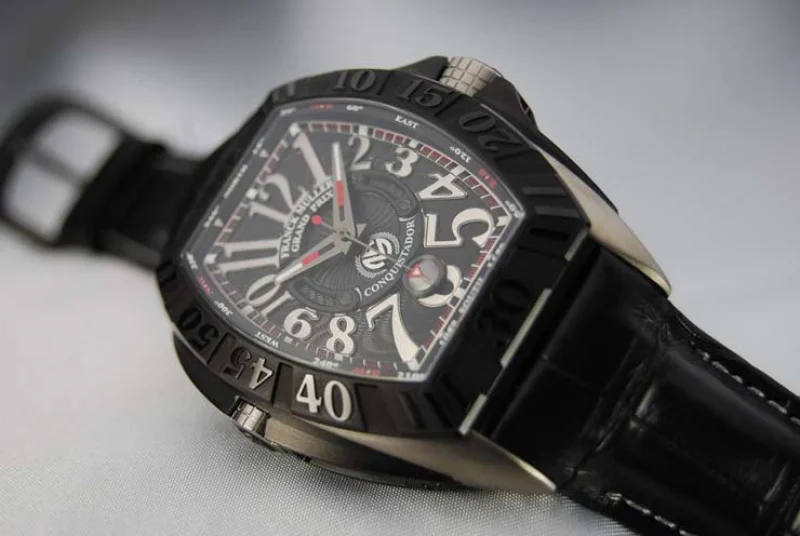 FRANCK MULLER フランクミュラー 時計 偽物 コンキスタドールグランプリ チタン 8900SCJ スーパーコピー