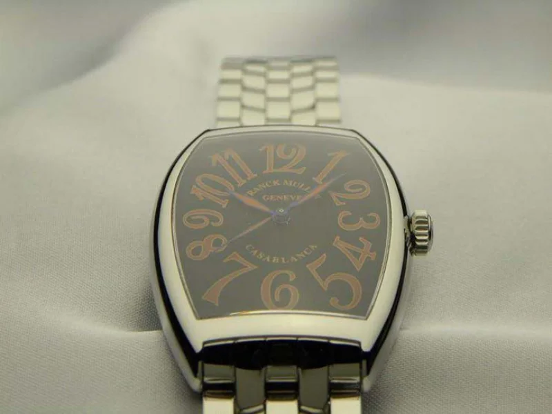 FRANCK MULLER フランクミュラー 時計 偽物 カサブランカ サハラ ブラック 6850CASA スーパーコピー