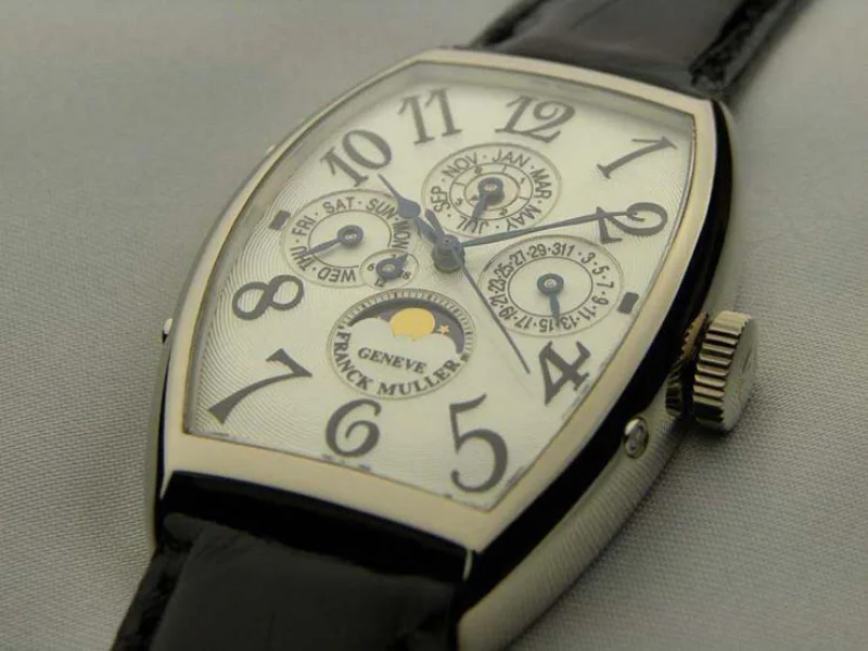 FRANCK MULLER フランクミュラー 時計 偽物 トノウカーベックス パーぺチュアルカレンダー ギョーシェダイヤル 5850QP24 スーパーコピー