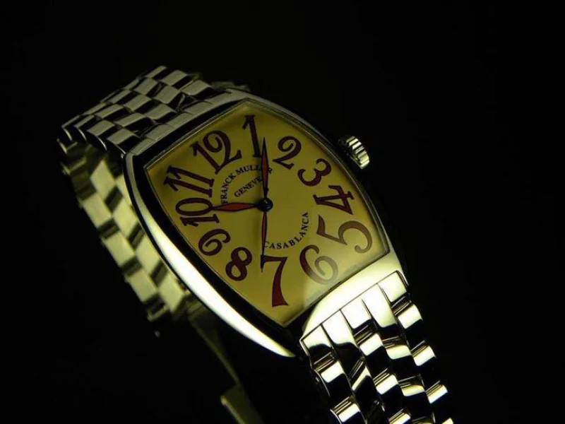 FRANCK MULLER フランクミュラー 時計 偽物 カサブランカ サハラ サーモンピンク 6850SAHA スーパーコピー