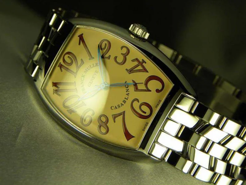 FRANCK MULLER フランクミュラー 時計 偽物 カサブランカ サハラ サーモンピンク 6850SAHA スーパーコピー