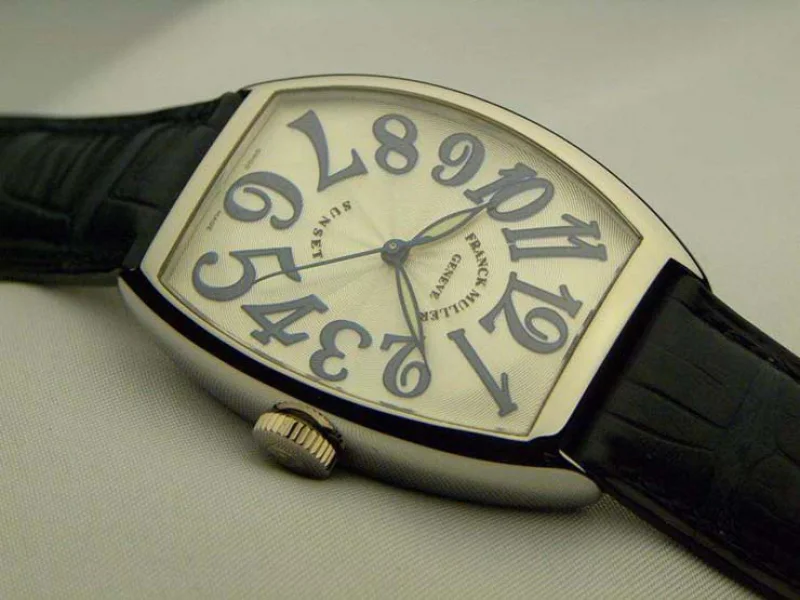 FRANCK MULLER フランクミュラー 時計 偽物 トノウカーベックス サンセット プラチナ 5850SCSUN スーパーコピー