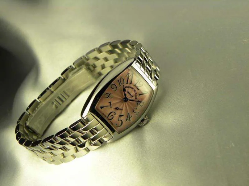 FRANCK MULLER フランクミュラー 時計 偽物 トノウカーベックス レディース パステルピンク 1750S6 スーパーコピー