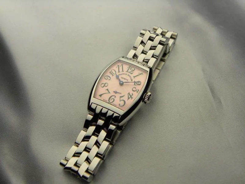 FRANCK MULLER フランクミュラー 時計 偽物 トノウカーベックス レディース パステルピンク 1750S6 スーパーコピー