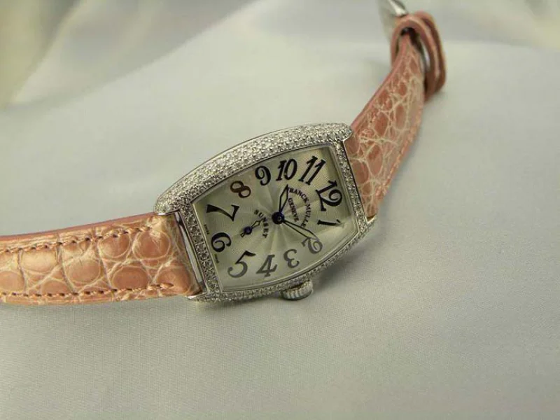 FRANCK MULLER フランクミュラー 時計 偽物 トノウカーベックス サンセットレディース ダイヤモンド 1750S6DSUN スーパーコピー