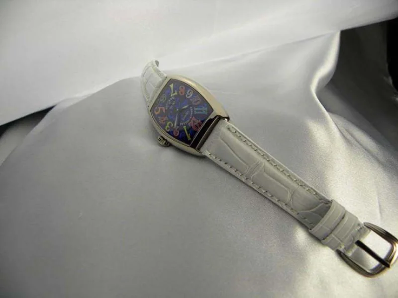 FRANCK MULLER フランクミュラー 時計 偽物 トノウカーベックス レディース カラードリーム ブルー 1750S6COLDREAMS スーパーコピー