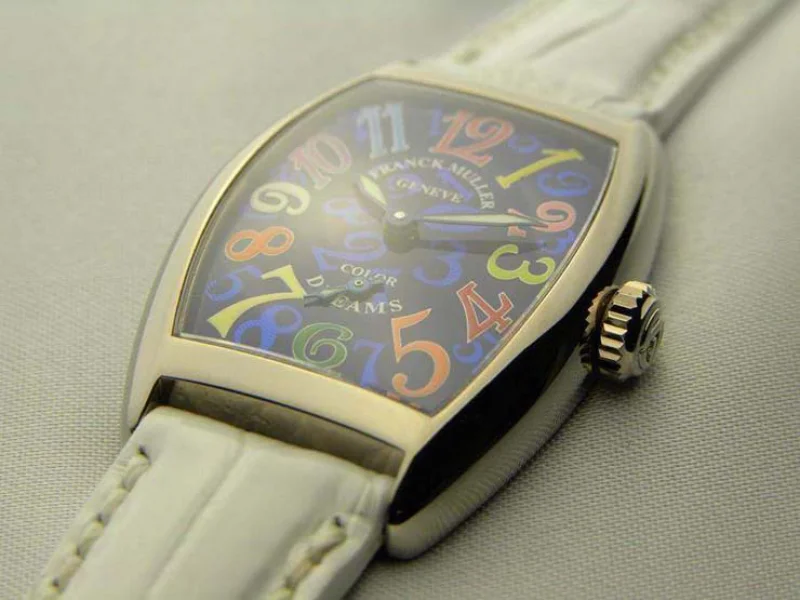 FRANCK MULLER フランクミュラー 時計 偽物 トノウカーベックス レディース カラードリーム ブルー 1750S6COLDREAMS スーパーコピー