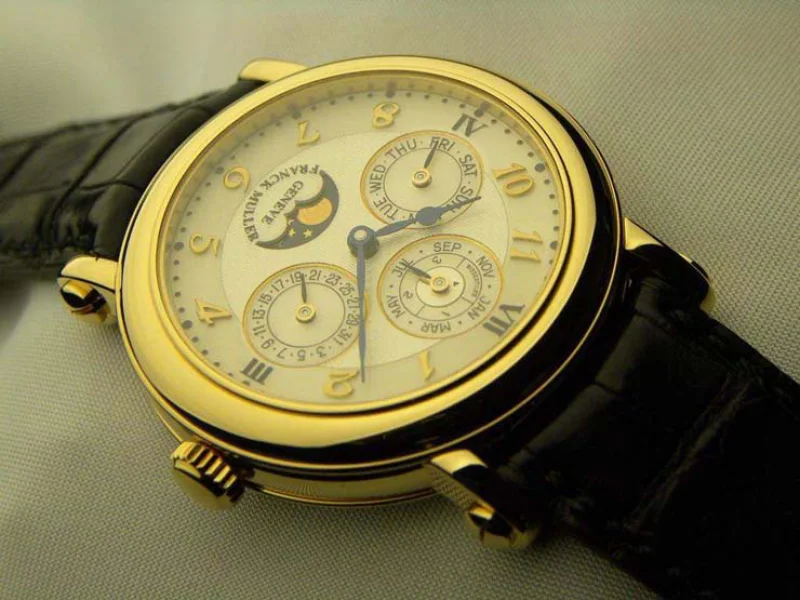 腕時計 コピー FRANCK MULLER フランクミュラー 激安 ラウンド パーペチュアルカレンダー