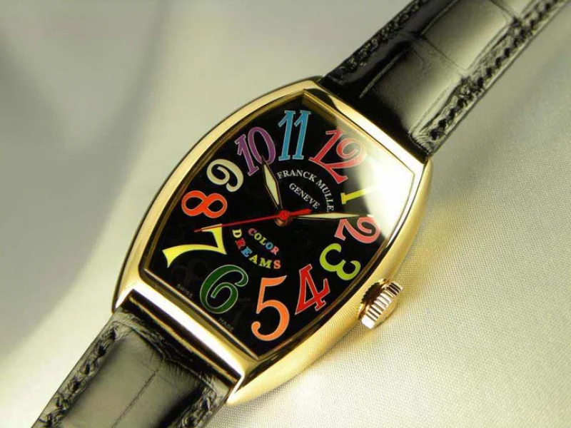 FRANCK MULLER フランクミュラー 偽物時計 トノウカーベックス カラードリーム 5850COLDREAMS スーパーコピー
