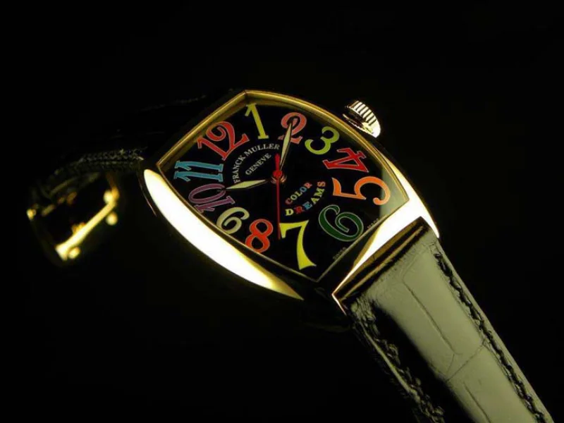 FRANCK MULLER フランクミュラー 偽物時計 トノウカーベックス カラードリーム 5850COLDREAMS スーパーコピー