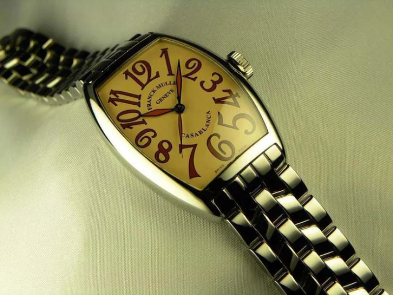 FRANCK MULLER フランクミュラー 偽物時計 カサブランカ サハラ サーモンピンク 5850SAHA スーパーコピー