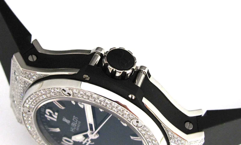 (HUBLOT)ウブロ ブランドコピー ビッグバン38 スティールパヴェ 361.SX.1270. RX.1704 レディース 腕時計
