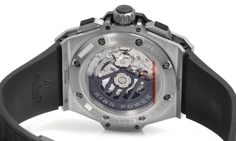 (HUBLOT)ウブロ スーパーコピー キングパワー スプリットセコンド ジルコニウム 時計 709.ZM.1770.RX