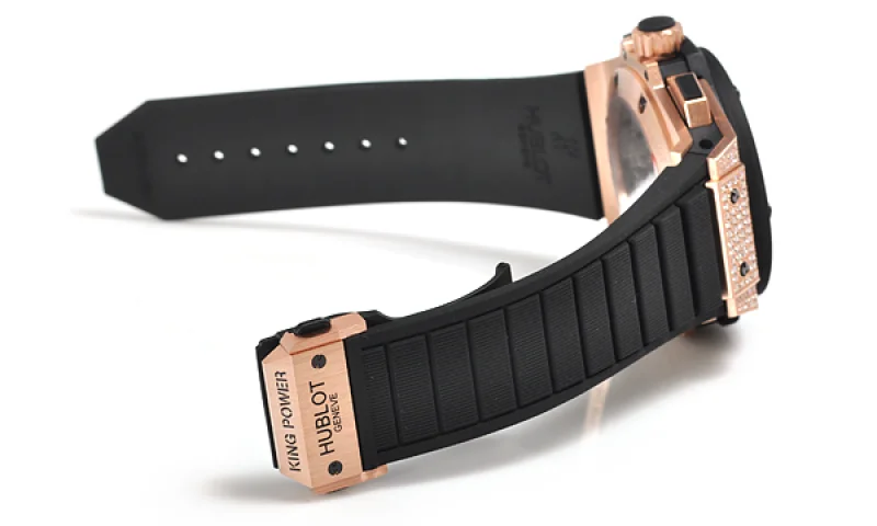 (HUBLOT)ウブロ スーパーコピー キングパワー パワーリザーブ キングゴールド ダイヤモンド メンズ 時計 709.OX.1780.RX.1704