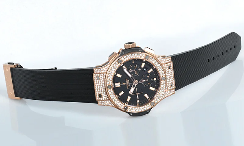 (HUBLOT)ウブロ コピー時計 ビッグバン エボリューション ゴールドダイヤモンド 301.PX.1180.RX.17