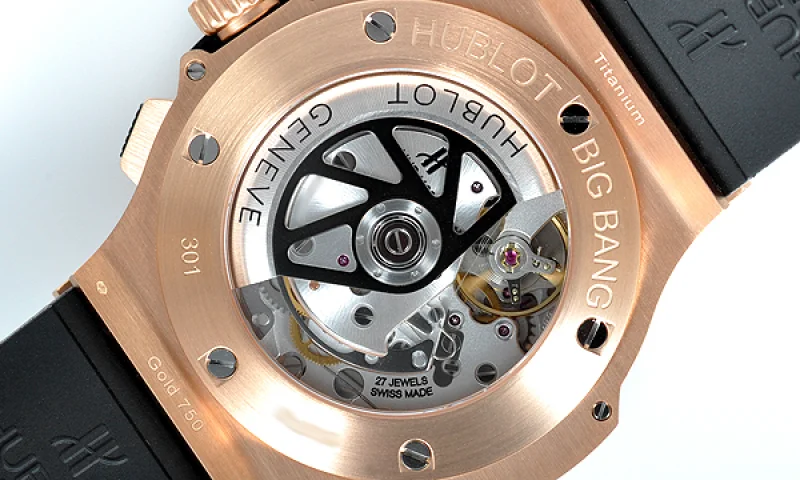 (HUBLOT)ウブロ コピー時計 ビッグバン エボリューション ゴールドダイヤモンド 301.PX.1180.RX.17