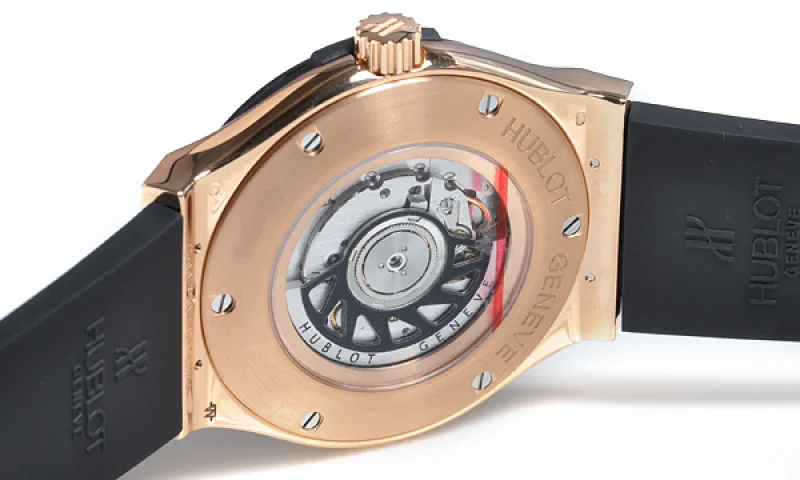 (HUBLOT)ウブロ コピー時計 クラシック フュージョン ゴールドセラミック 511.PM.1680.RX