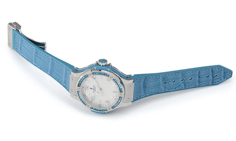 (HUBLOT)ウブロ スーパーコピー ビッグバン トゥッティフルッティ ブルー 361.SL.6010.LR.1907 女性 時計 ブランド