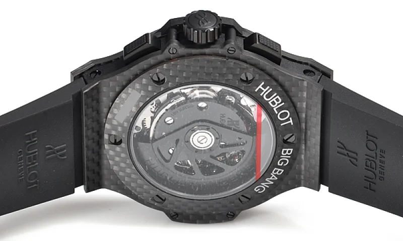 (HUBLOT)ウブロ 時計 コピー ビッグバン オールブラック カーボン 301.QX.1740.RX