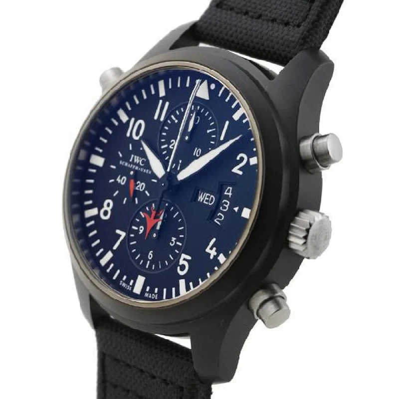 IWC スーパーコピー パイロットウォッチ ダブルクロノ トップガン IW379901 時計