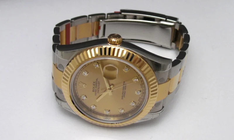 ロレックスコピー時計(ROLEX) デイトジャストII 116333Gシャンパン