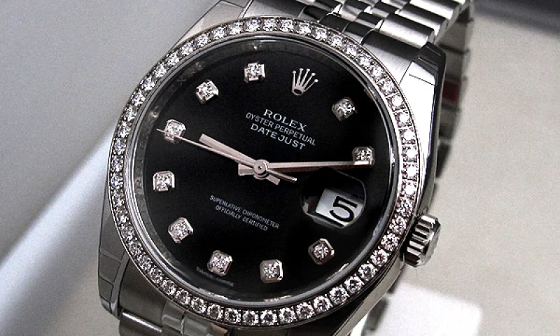 ロレックスコピー時計(ROLEX) デイトジャスト 116244Gブラック