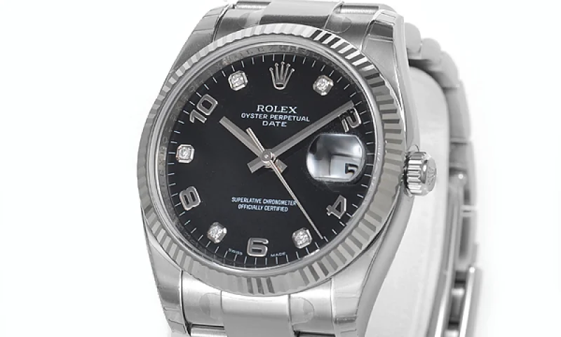 ロレックス(ROLEX) 時計 オイスターパーペチュアル デイト 115234G ピンク