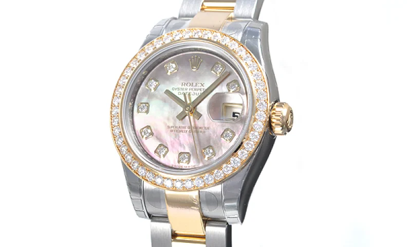 ロレックスコピー時計(ROLEX) デイトジャスト 179383Gシルバー