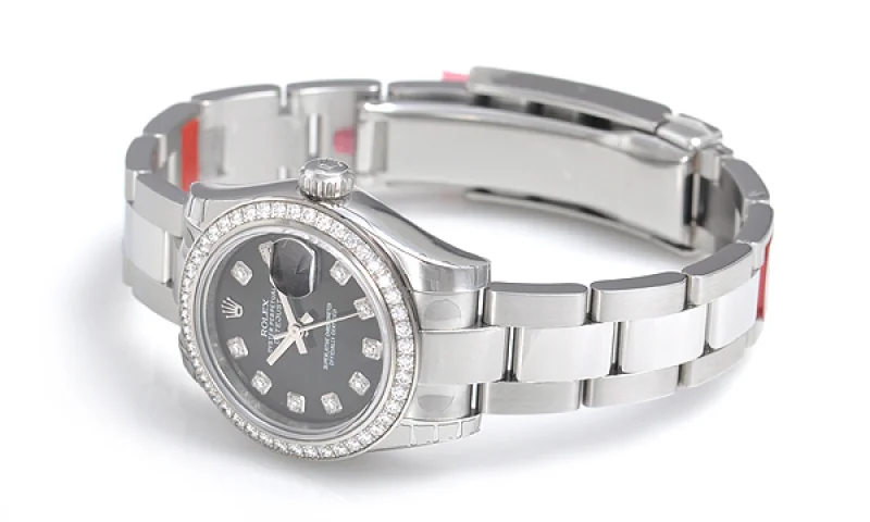 ロレックスコピー時計(ROLEX) デイトジャスト 179384Gブラック