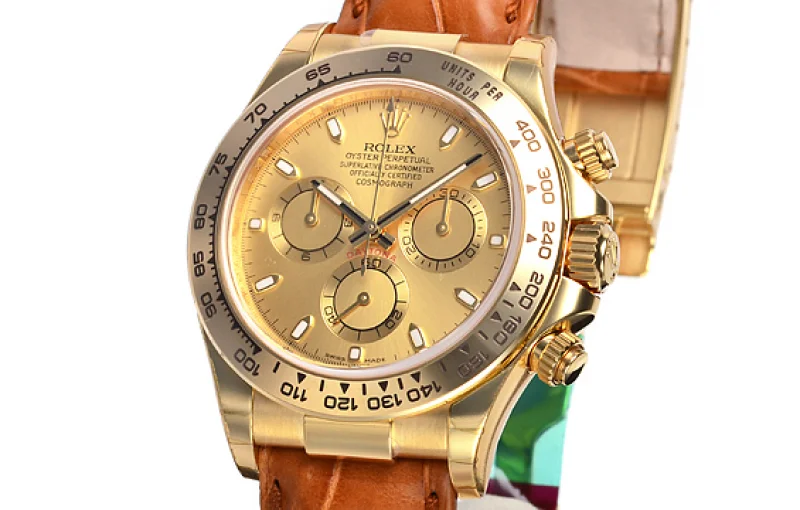ROLEX ロレックス人気 時計 コピー デイトナ 革ベルト116515LN メンズ