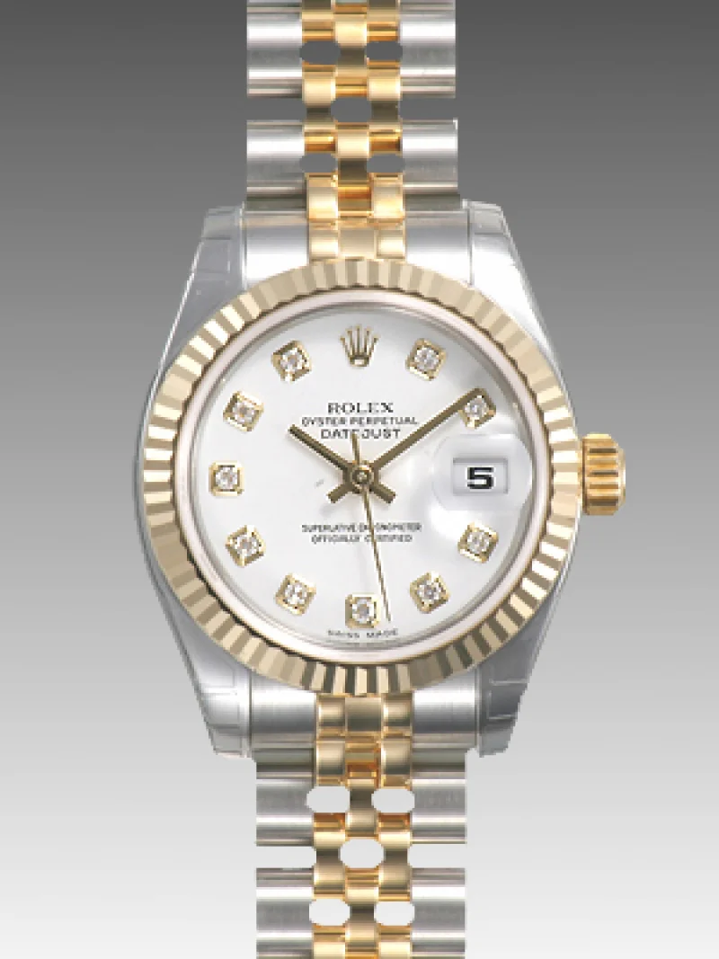 ロレックスコピー(ROLEX) デイトジャストブラック 179173Gブラック