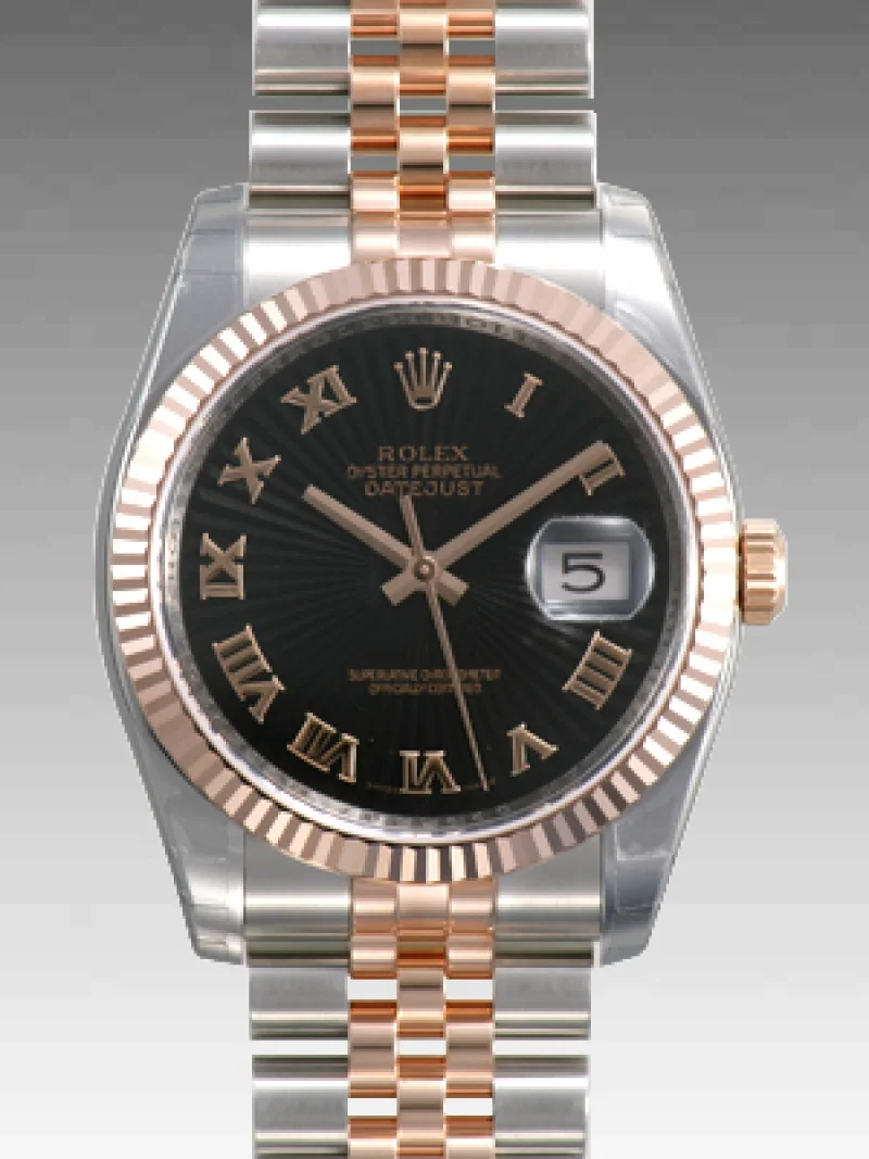 ロレックスコピー時計(ROLEX) デイトジャスト 116231ブラック