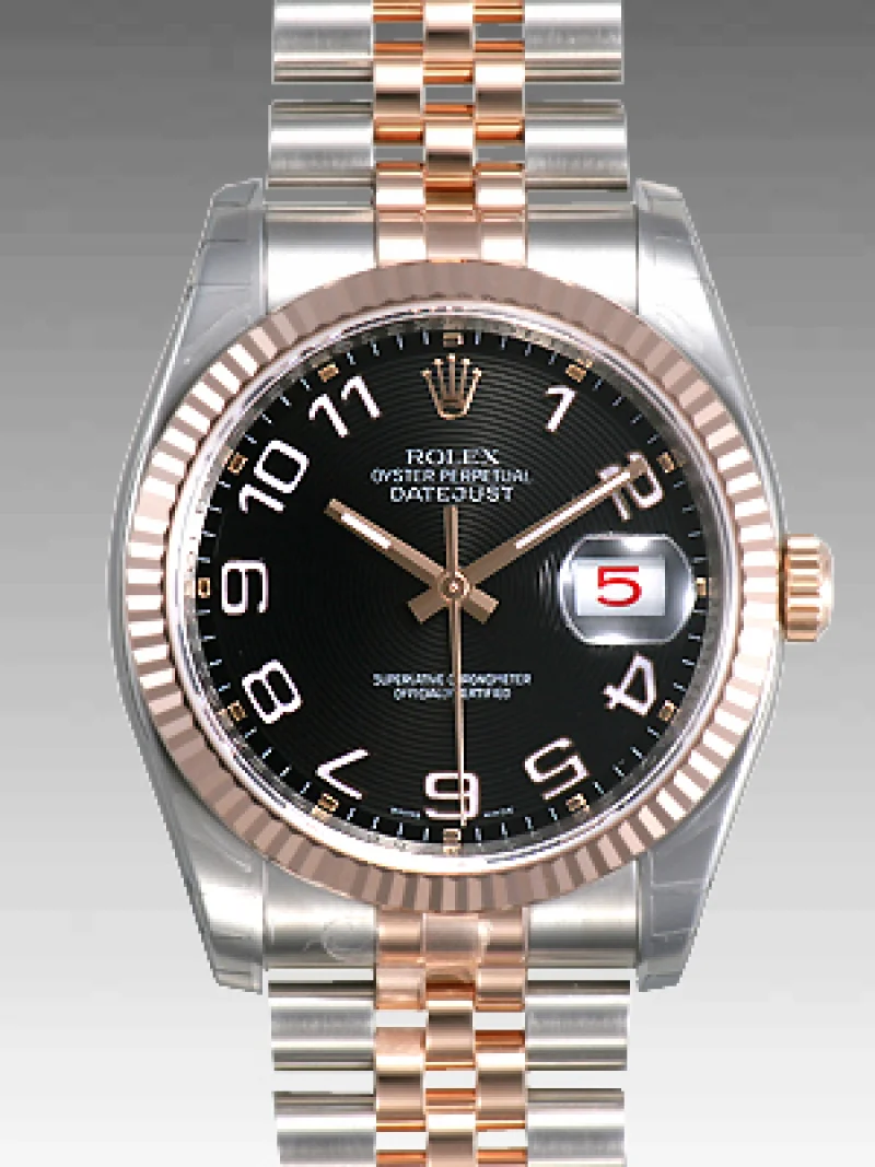ロレックスコピー時計(ROLEX) デイトジャスト 116231ブラック