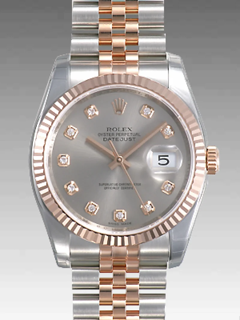 6色ロレックスコピー時計(ROLEX) デイトジャスト 116231G