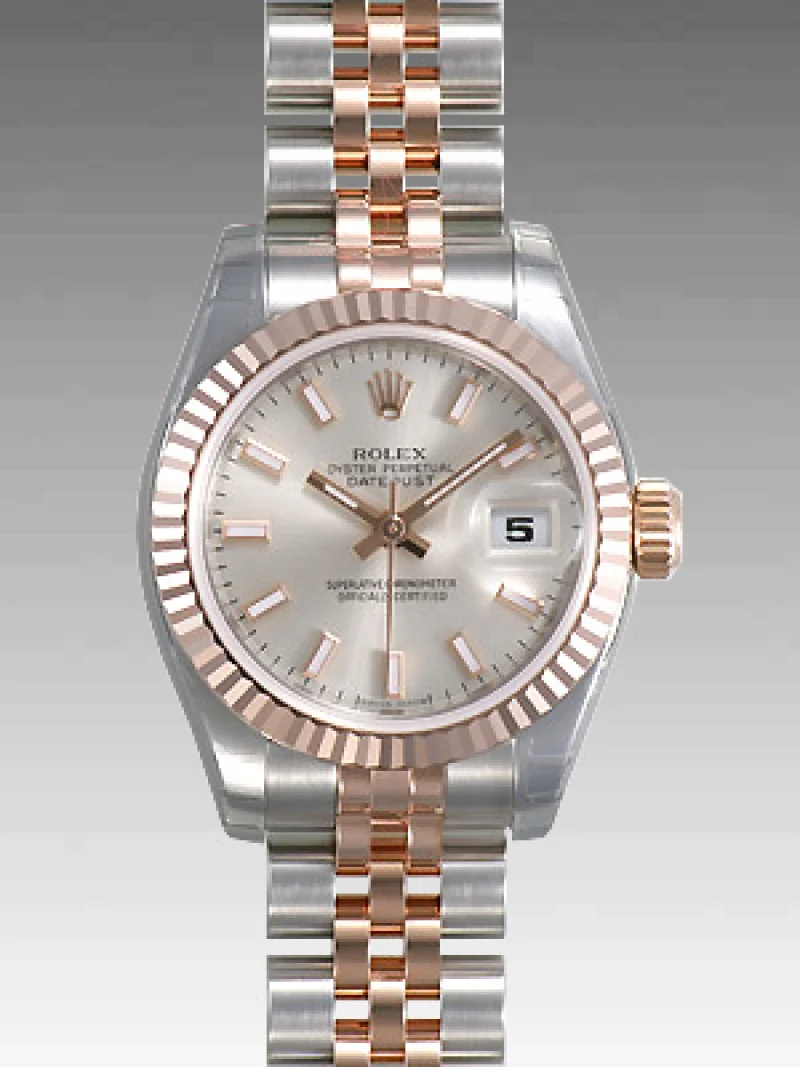 ロレックスコピー時計(ROLEX) デイトジャスト 179171チョコレート